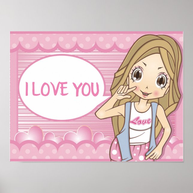 PÓSTER TE AMO (Frente)