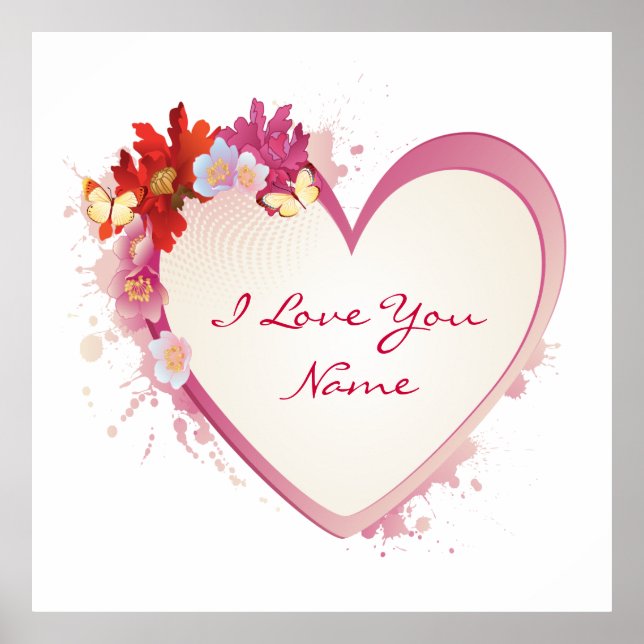 Póster Te amo 5 Poster (Frente)