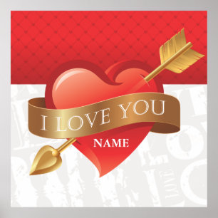 Póster Te amo 7 Poster