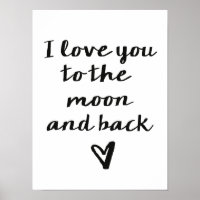 Te amo a la luna