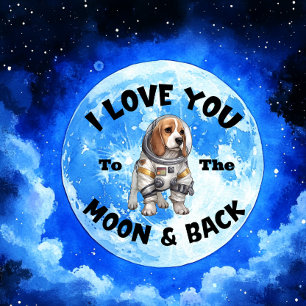Póster Te Amo A La Luna Y A La Espalda