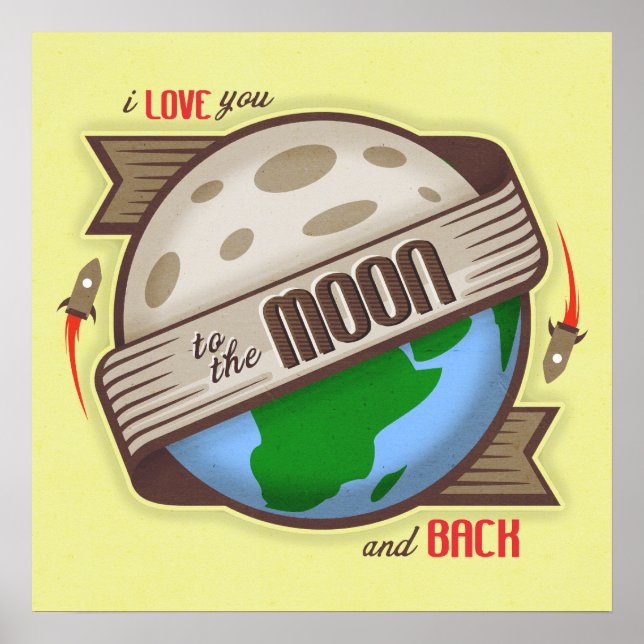 Póster Te Amo A La Luna Y A La Espalda - Poster (Frente)