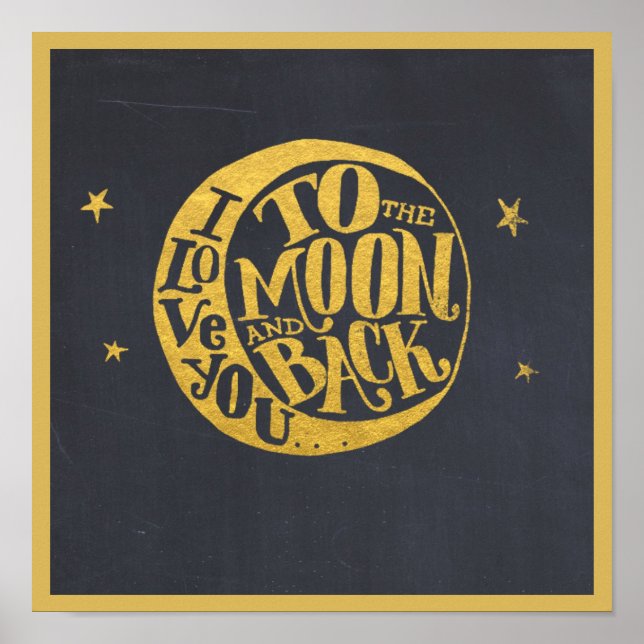 Póster Te Amo A La Luna Y A La Espalda, Romántico (Frente)