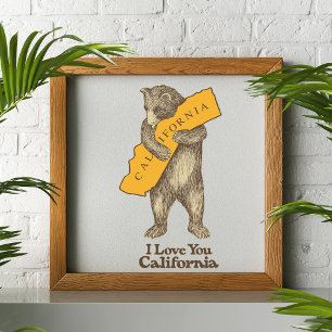 Póster Te Amo California