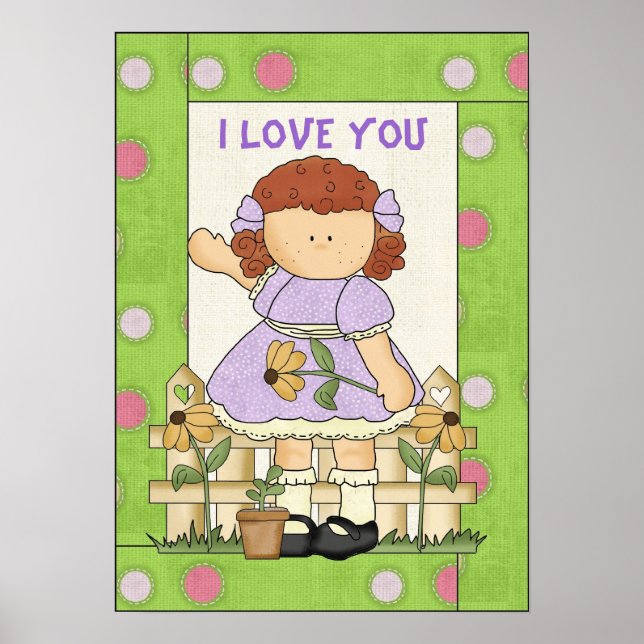 Póster Te Amo Poster (Frente)