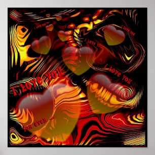 Póster Te amo Poster