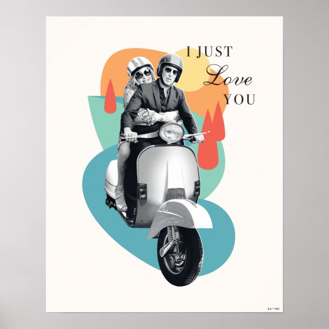 Póster "Te amo", Tanya y Greg - El Lotus blanco (Frente)