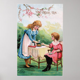 Póster Té de las cinco