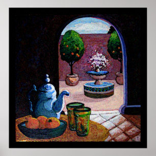 Póster Té de menta marroquí
