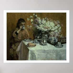 Póster Té de tarde