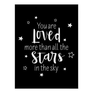 Póster Te Encantan Más Que Todas Las Estrellas Del Cielo