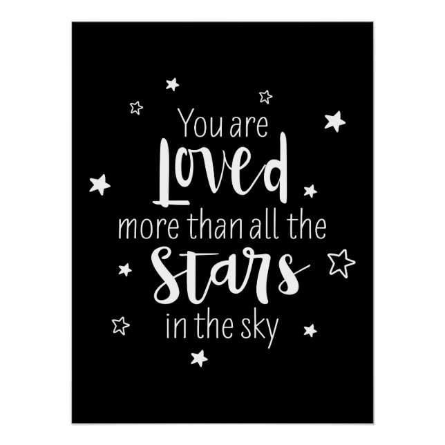 Póster Te Encantan Más Que Todas Las Estrellas Del Cielo (Anverso)