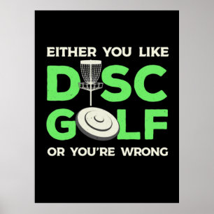 Póster Te Gusta El Disco Golf