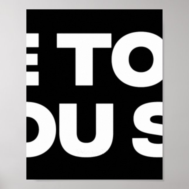 Póster Te Lo Dijimos 1 (Frente)