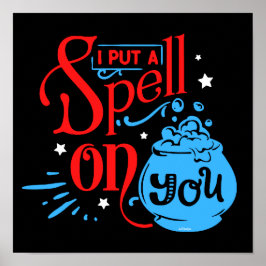 Póster TE PUSE UN HECHO EN LA graciosa brujería de Hallow