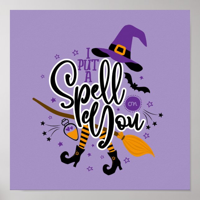 Póster Te Puse Un Spell (Frente)