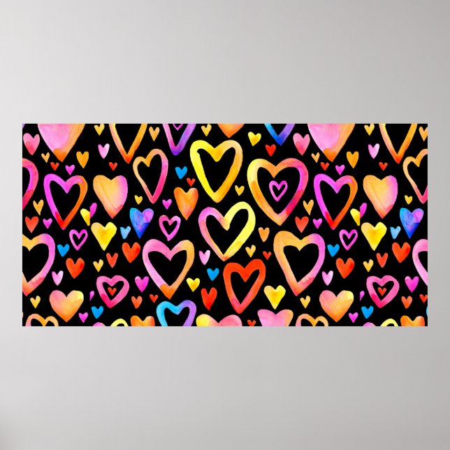 Póster Te quiero. Ilustracion acuático. Valentin (Frente)