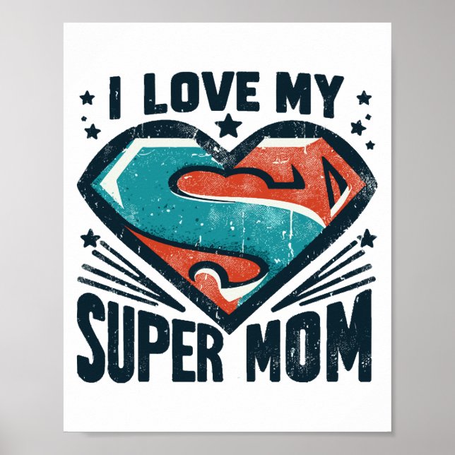 Póster Te Quiero Mamá (Frente)