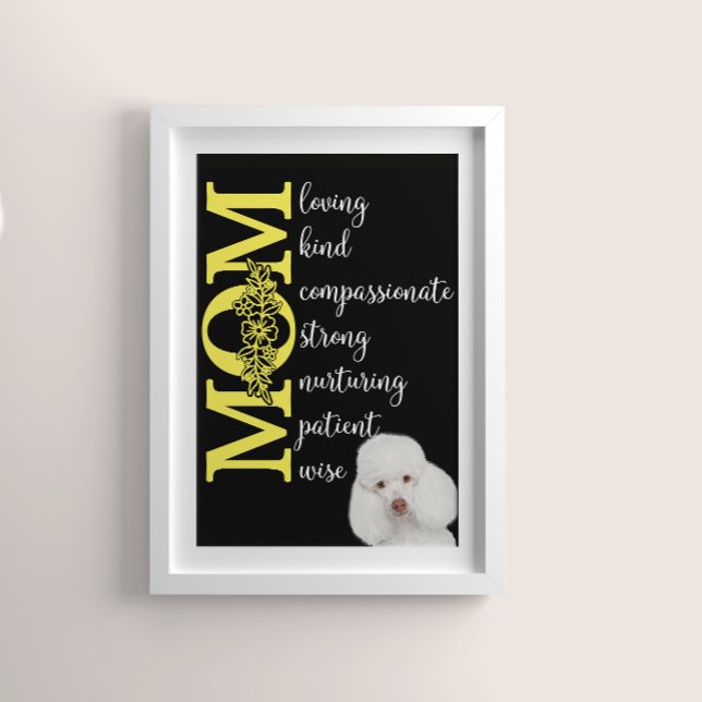 Póster Te quiero, mamá...de tu Poodle (Subido por el creador)