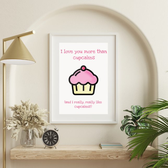 Póster ¡Te quiero más que cupcakes! El día de San Valentí (Subido por el creador)