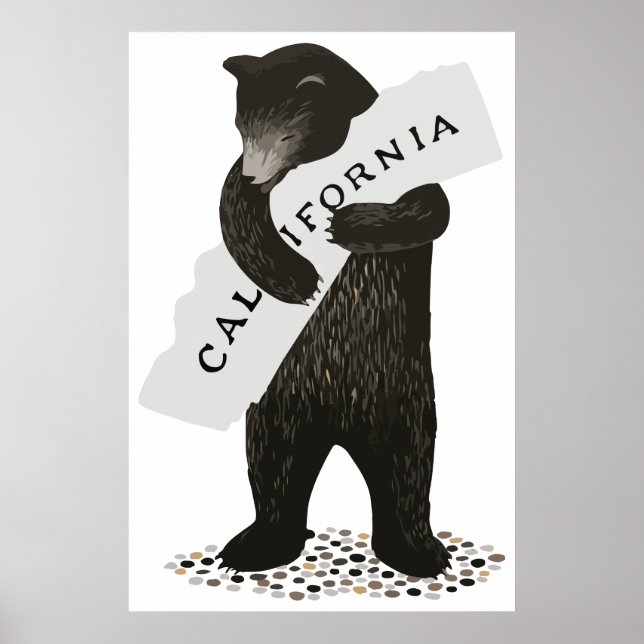 Póster Te quiero Poster de California (Frente)