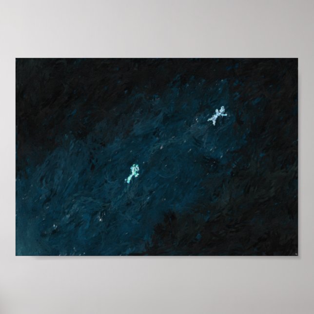 Póster Te Seguiré En La Oscuridad (Frente)