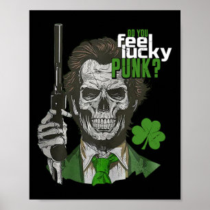 Póster ¿Te Sientes afortunado día del Punk en St Patricks