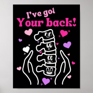Póster Te Tengo Tu Ajuste Quiropráctico Ck San Valentín P