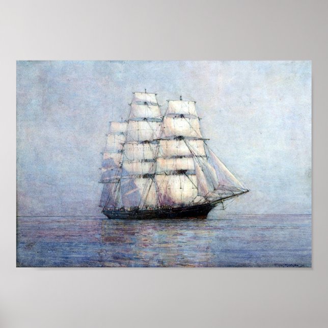 Póster Tea Clipper Cutty Sark (Frente)