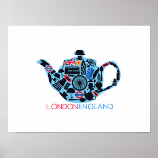 Póster Tea de Londres