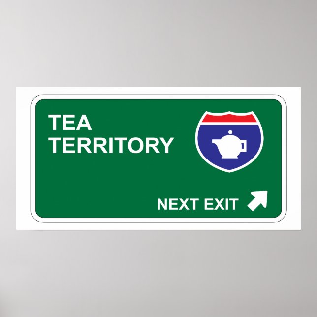 Póster Tea Next Exit (Frente)
