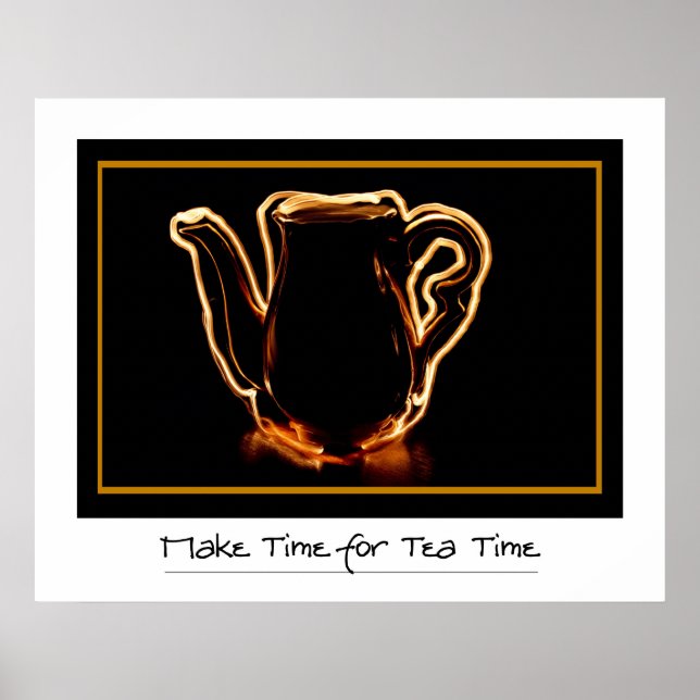 Póster Tea Time Print (Frente)