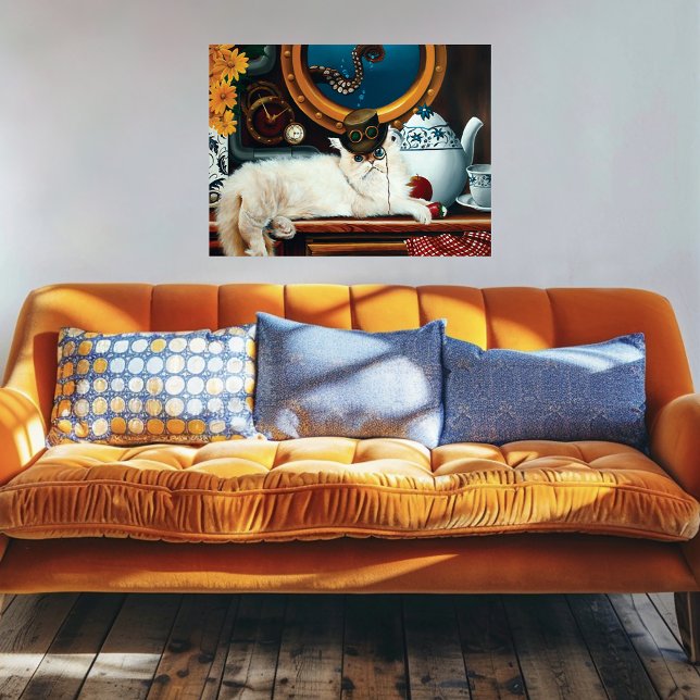 Póster Tea Time Steampunk Cat (Subido por el creador)