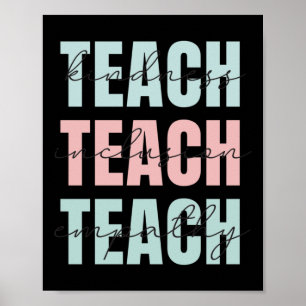 Póster Teach Kindness