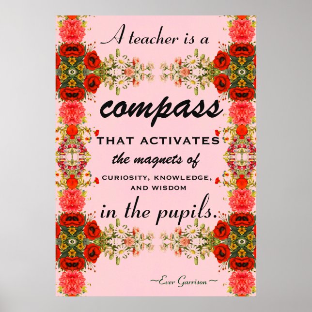 Póster Teacher Appreciation Gift Last Day of School (Frente)