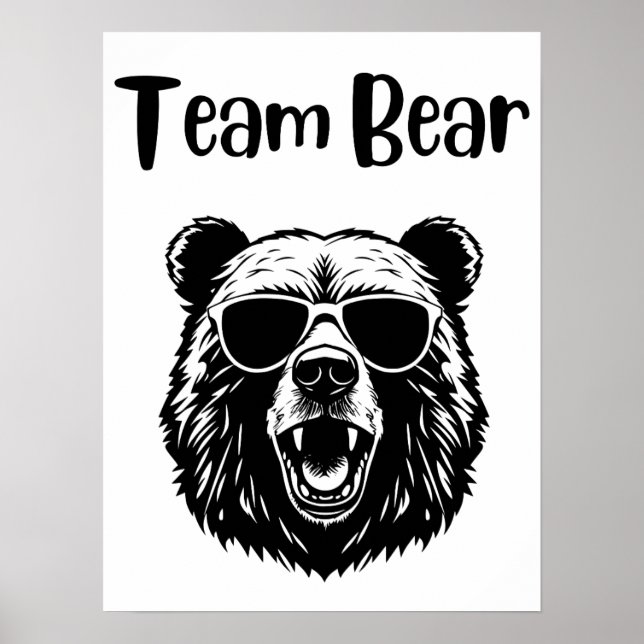 Póster Team Bear (Frente)