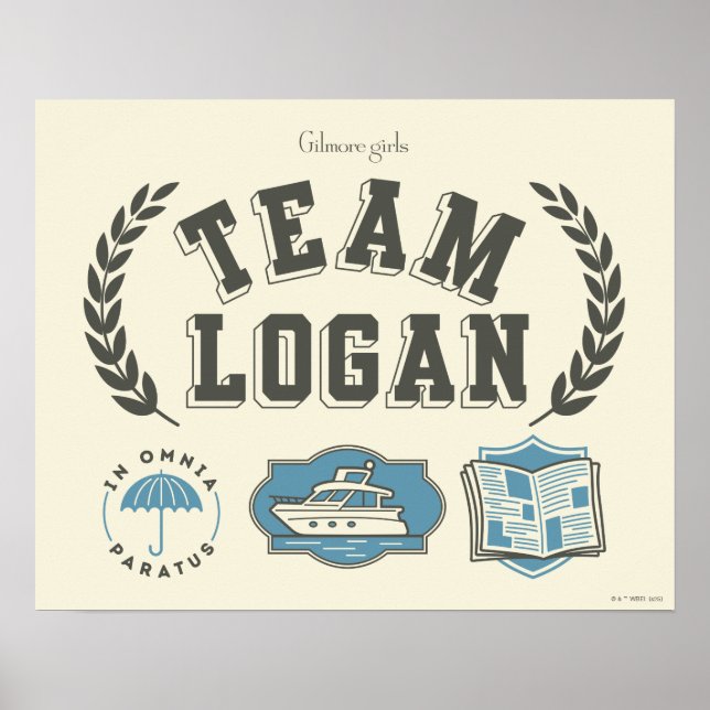 Póster Team Logan Gilmore Girls Design (Frente)