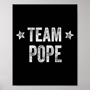 Póster Team Pope - Apellido _ Pope Apellido de un miembro