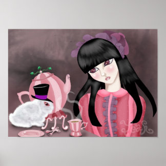 Póster Teaparty Bunny