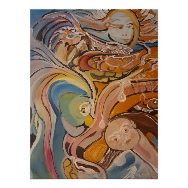 poster Tears of a dragon (Anverso)