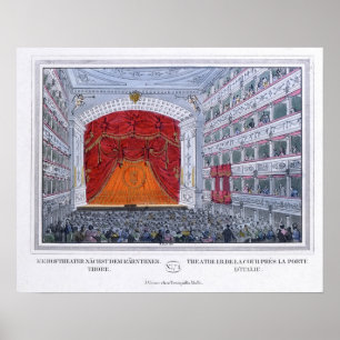Póster Teatro am Karntnertor Viena