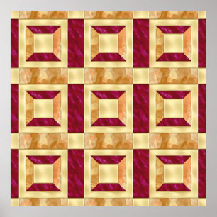 Póster Teatro Art Deco