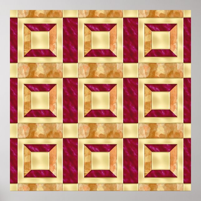 Póster Teatro Art Deco (Frente)