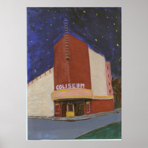 Póster Teatro Coliseo Nueva Orleans