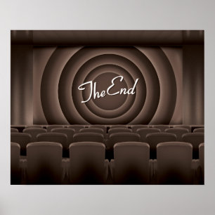 Póster Teatro de cine de época