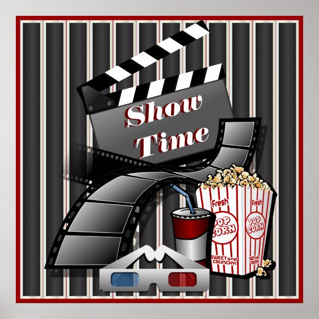 Póster Teatro de cine Showtime (Frente)