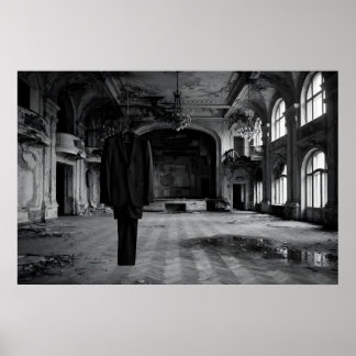 Póster teatro de drama