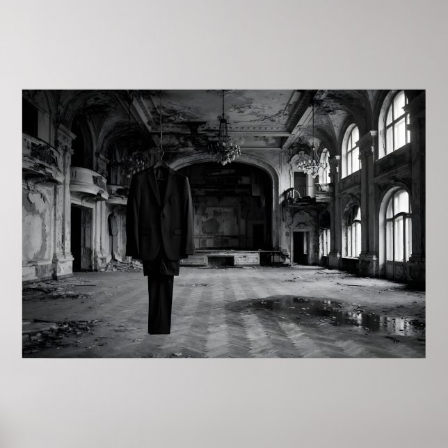Póster teatro de drama  (Frente)
