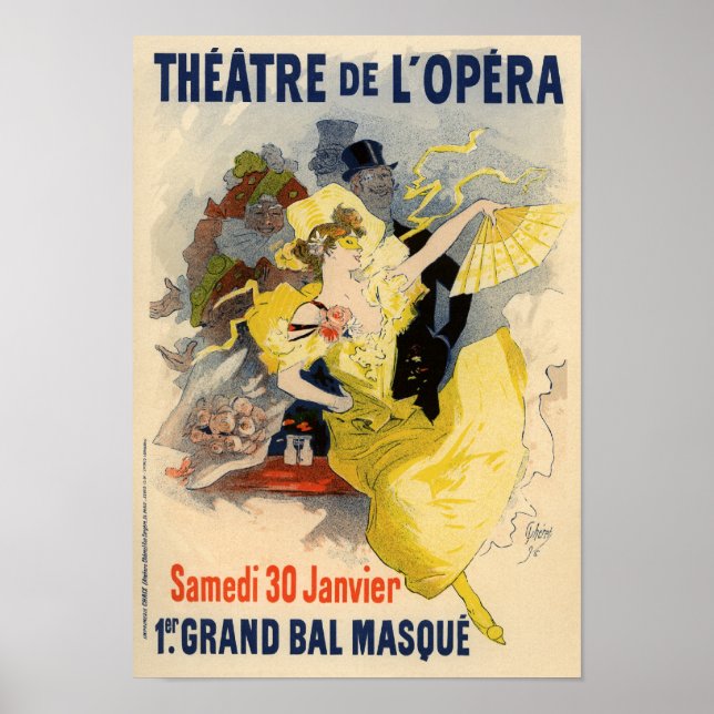 Póster Teatro de la Ópera (Frente)
