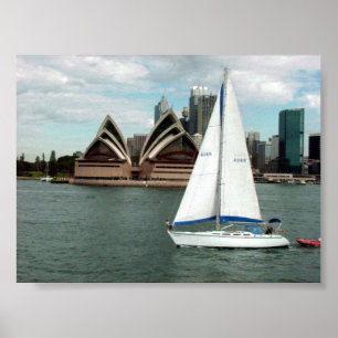 Póster Teatro de la ópera de Sydney